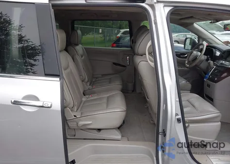 2012 Nissan Quest Sl из США, поврежденный, VIN JN8AE2KP5C9030532